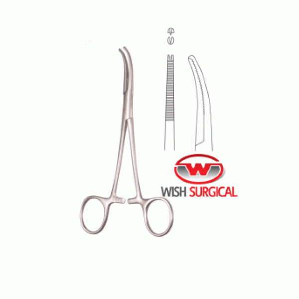 Dandy Forceps, With Kocher 14cm