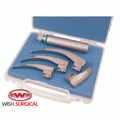 Macintosh Laryngoscope Set, With Fiber Optic Illumination
